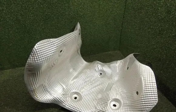 Porsche Cayenne (9Y0 9Y3) Heat shield in engine bay 4M4201308D 4M4201308