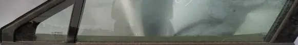 Front door glass trim molding
