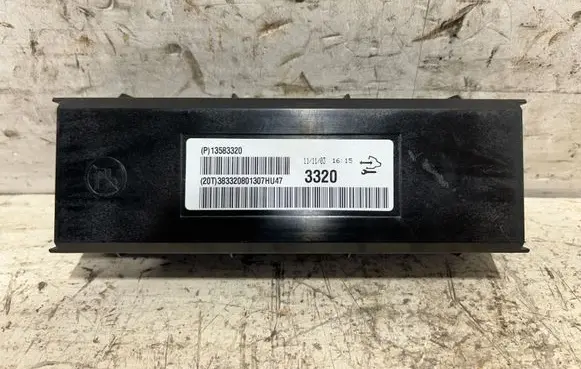 Opel Insignia A Other control units/modules 13583320