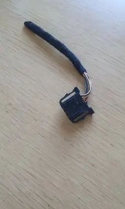 Volkswagen Golf Plus Sound system wiring loom 4D0972704A
