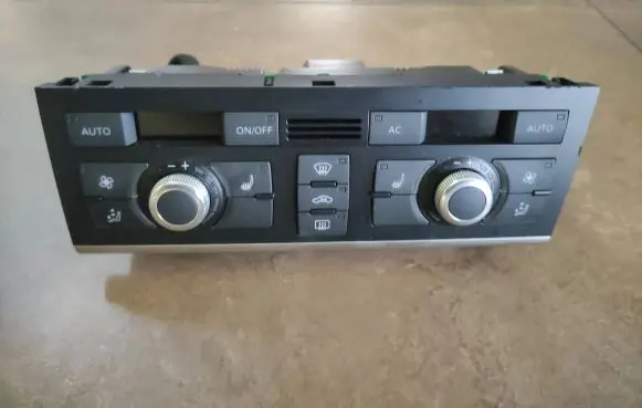 Audi A6 S6 C6 4F Climate control unit 4F2820043AA 4F0910043B 5HB00883366