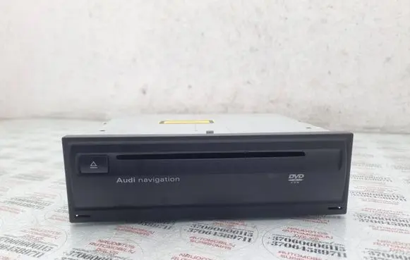 Audi A4 S4 B8 8K Navigation unit CD/DVD player 4E0919887M 4E0910888E