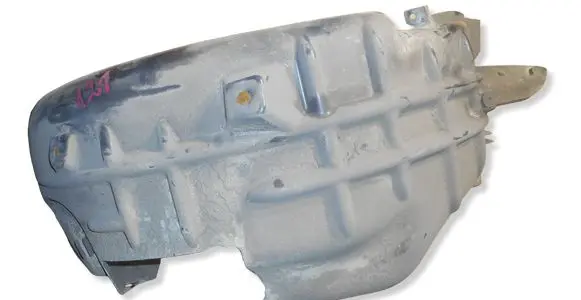 Renault Laguna III Rear arch fender liner splash guards 767460001R