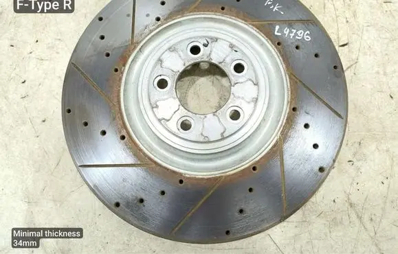 Jaguar F-Type Front brake disc 63120026L