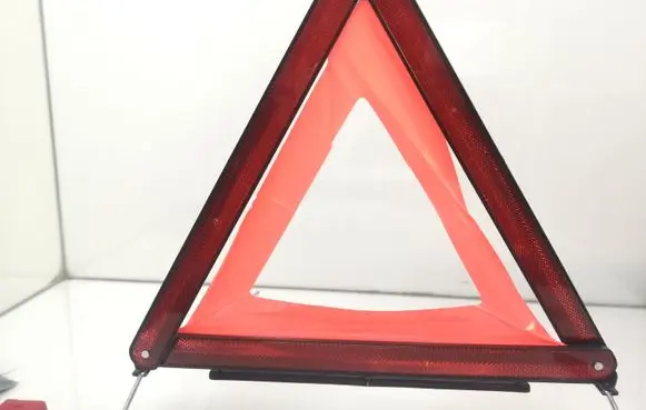 Emergency warning sign