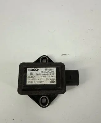 Audi A4 S4 B6 8E 8H ESP acceleration yaw rate sensor 8E0907637A 0265005245 40355412