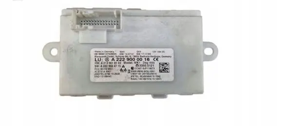 Mercedes-Benz E W213 Camera control unit module A2139018105