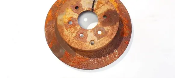 Nissan Pathfinder R51 Rear brake disc ventiliuojamas
