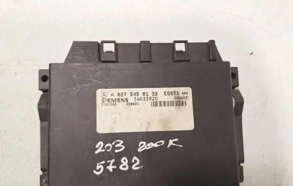 Mercedes-Benz C W203 Gearbox control unit/module 5WK33920 A0275450132