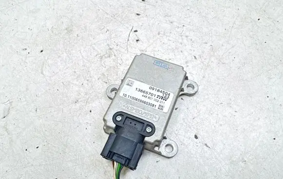 Opel Signum ESP acceleration yaw rate sensor 09184504