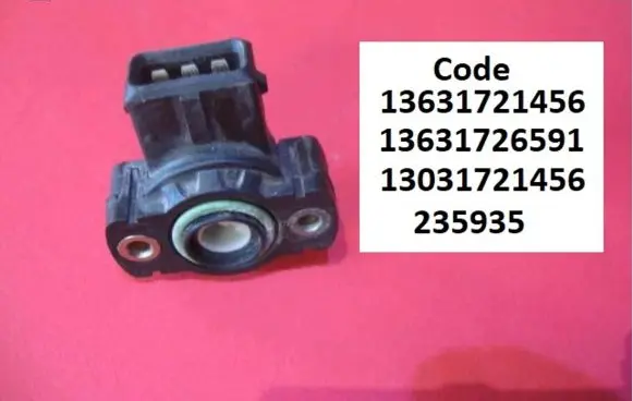BMW 5 E39 Throttle valve position sensor 13631721456 13631726591
