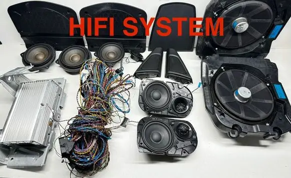 BMW 5 F10 F11 Audio system kit 9312593 B096Y0D2606231 9169689