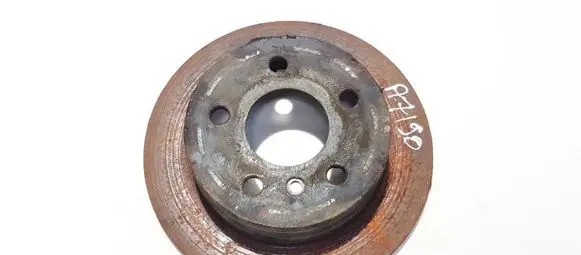 Mercedes-Benz A W169 Rear brake disc neventiliuojamas