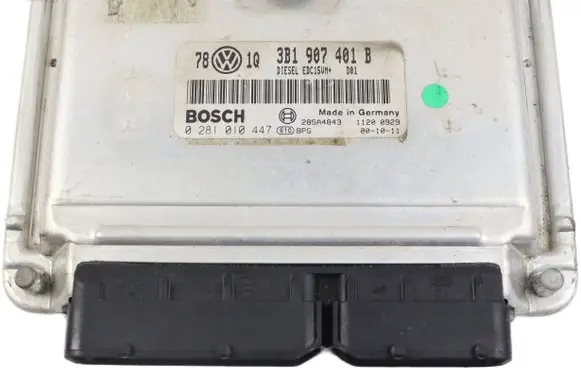 Volkswagen PASSAT B5.5 Engine control unit/module 3B1907401B 28SA4843 0281010447