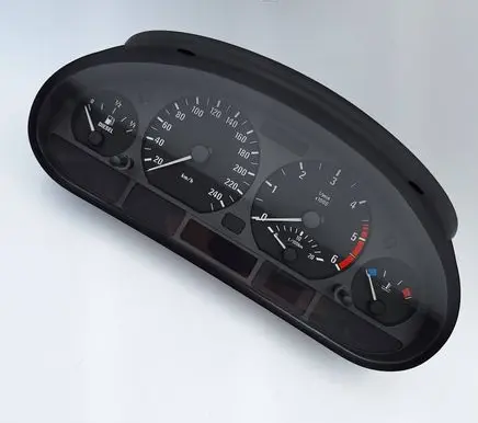 BMW 3 E46 Speedometer (instrument cluster) 6915240 62116915240 0263639003