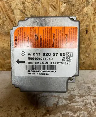 Mercedes-Benz E W212 Airbag control unit/module A2118205785 500405041049