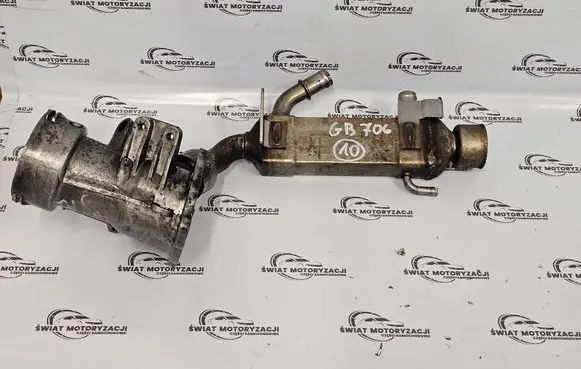 Mercedes-Benz E W211 EGR valve cooler A6461400175 A6460900054
