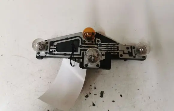 Renault Laguna II Tail light bulb cover holder 2347