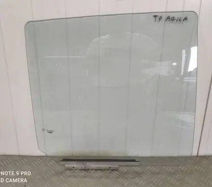 Opel Agila B Rear door window glass 43R004337