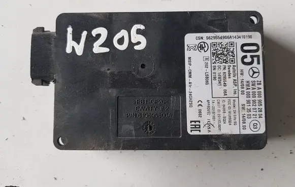 Mercedes-Benz C W205 Distronic sensor radar A0009052804IAUTOPI A0009052804