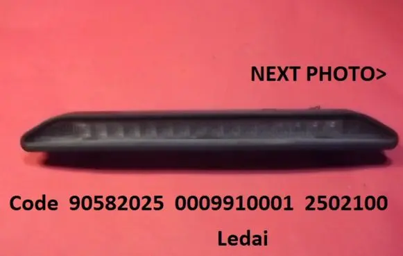 Opel Zafira A Third/center stoplight 90582025 0009910001