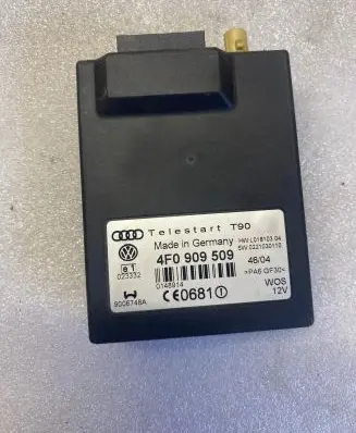 Volkswagen Touareg I Auxiliary heating control unit/module 4F0909509 9006748A L01810304