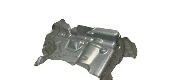 Heat shield in engine bay