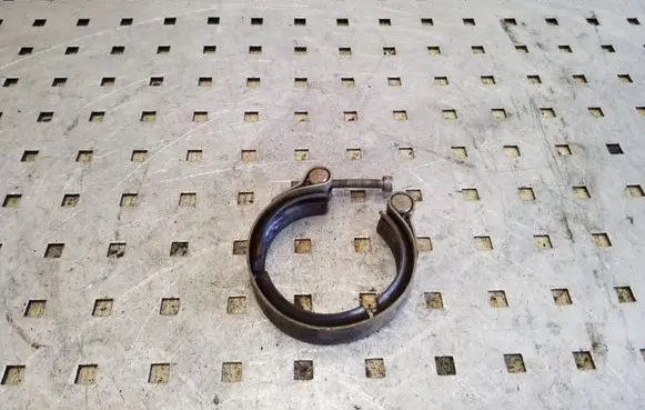Chevrolet Captiva Muffler pipe connector clamp 96629314