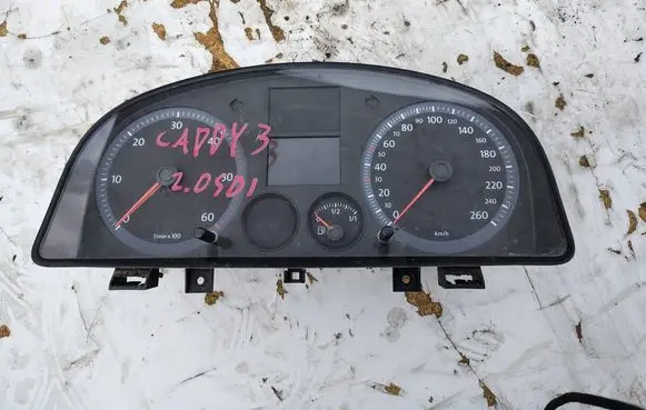 Volkswagen Caddy Speedometer (instrument cluster) 2K0920844A
