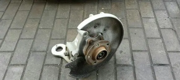 Audi RS5 Rear wheel hub spindle/knuckle 8K0505431AS