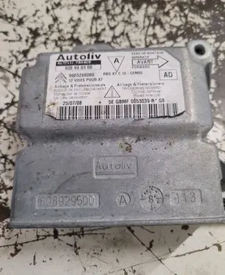 Citroen C5 Airbag control unit/module 9665266080 608990300 608929500