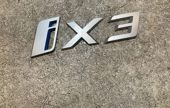 BMW iX3 Manufacturers badge/model letters 