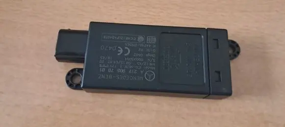 Mercedes-Benz C W205 Keyless (KESSY) go control unit/module A2179057001
