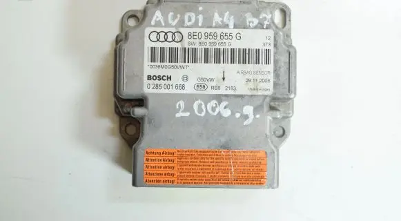 Audi A4 S4 B6 8E 8H Airbag control unit/module 8E0959655G