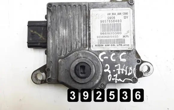 Citroen C6 Gearbox control unit/module 9657656480