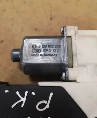 Peugeot 407 Front door window regulator with motor 9644893580 994326102 0130822200