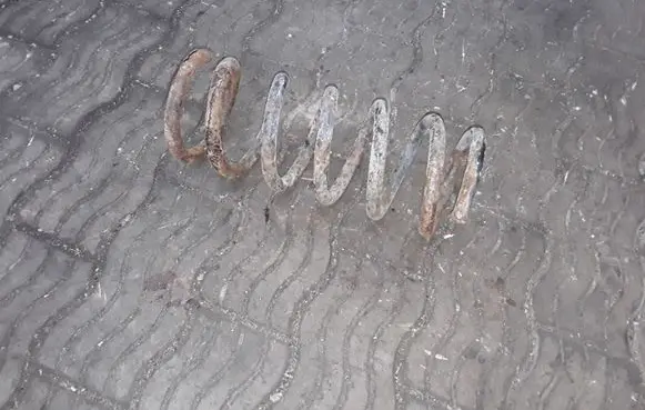 Opel Antara Rear coil spring NOCODE