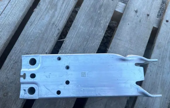 Front bumper support beam