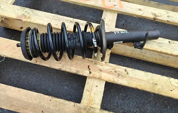 Peugeot 207 Front shock absorber with coil spring