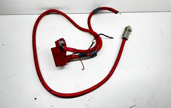 BMW 5 E60 E61 Positive cable (battery) 6989782 6989781 KW3407