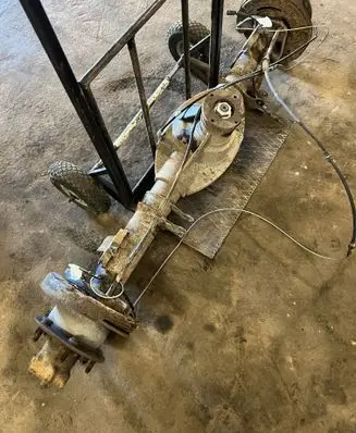 Man TGE 1gen Rear axle beam with reductor 2N0500039AB 050083824