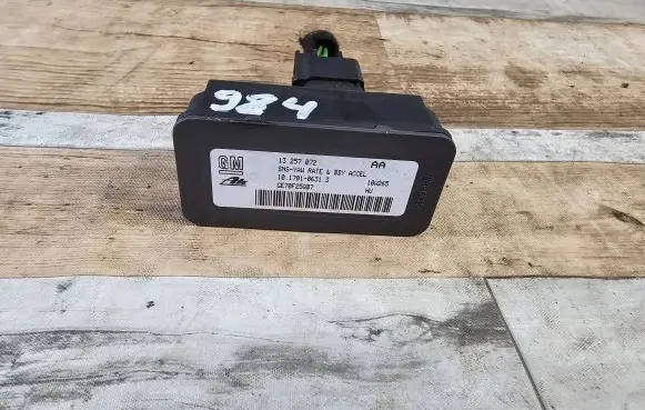 Opel Zafira B ESP acceleration yaw rate sensor 13257072 GE70F25QB7 10170106313