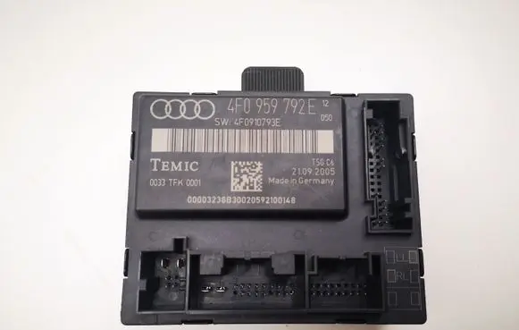 Audi A6 S6 C6 4F Door control unit/module 4F0959792E 4F0910793E