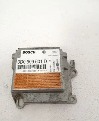 Volkswagen Touareg I Airbag control unit/module 3D0909601D