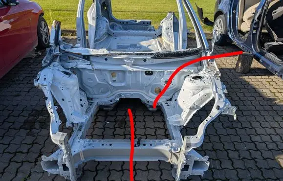 Toyota bZ4X Front quarter panel 