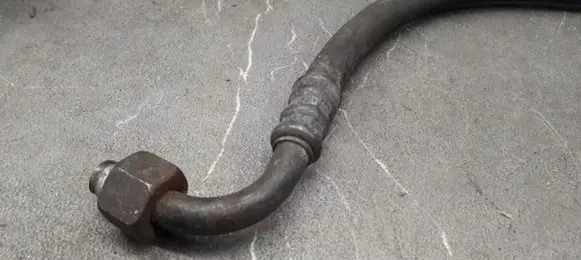 BMW 5 E34 Turbo turbocharger oiling pipe/hose 2242818