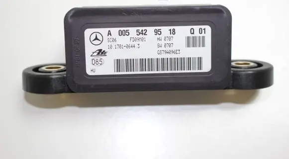 Mercedes-Benz S W221 ESP acceleration yaw rate sensor A0055429518 GS79A096E3 10170106443
