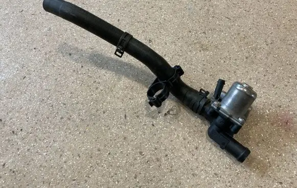 Coolant heater control valve