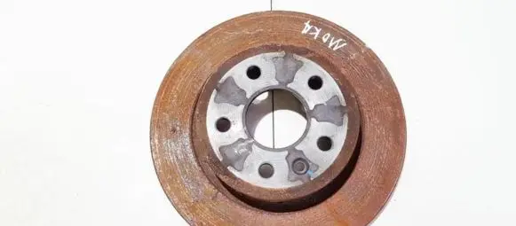 Opel Mokka Rear brake disc neventiliuojamas 6aha160729