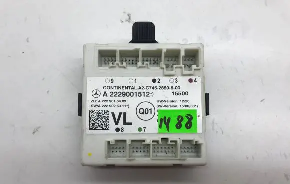 Mercedes-Benz C W205 Door control unit/module A2229001512 A2229015403 A2229025311